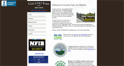 Desktop Screenshot of countryfareinc.com