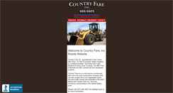 Desktop Screenshot of m.countryfareinc.com